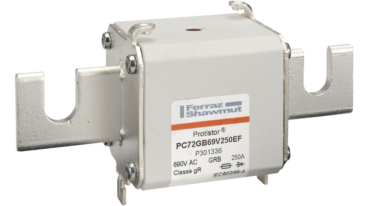 P301336 - Size 72 type EF for bolted connections gR 250 A 690VAC